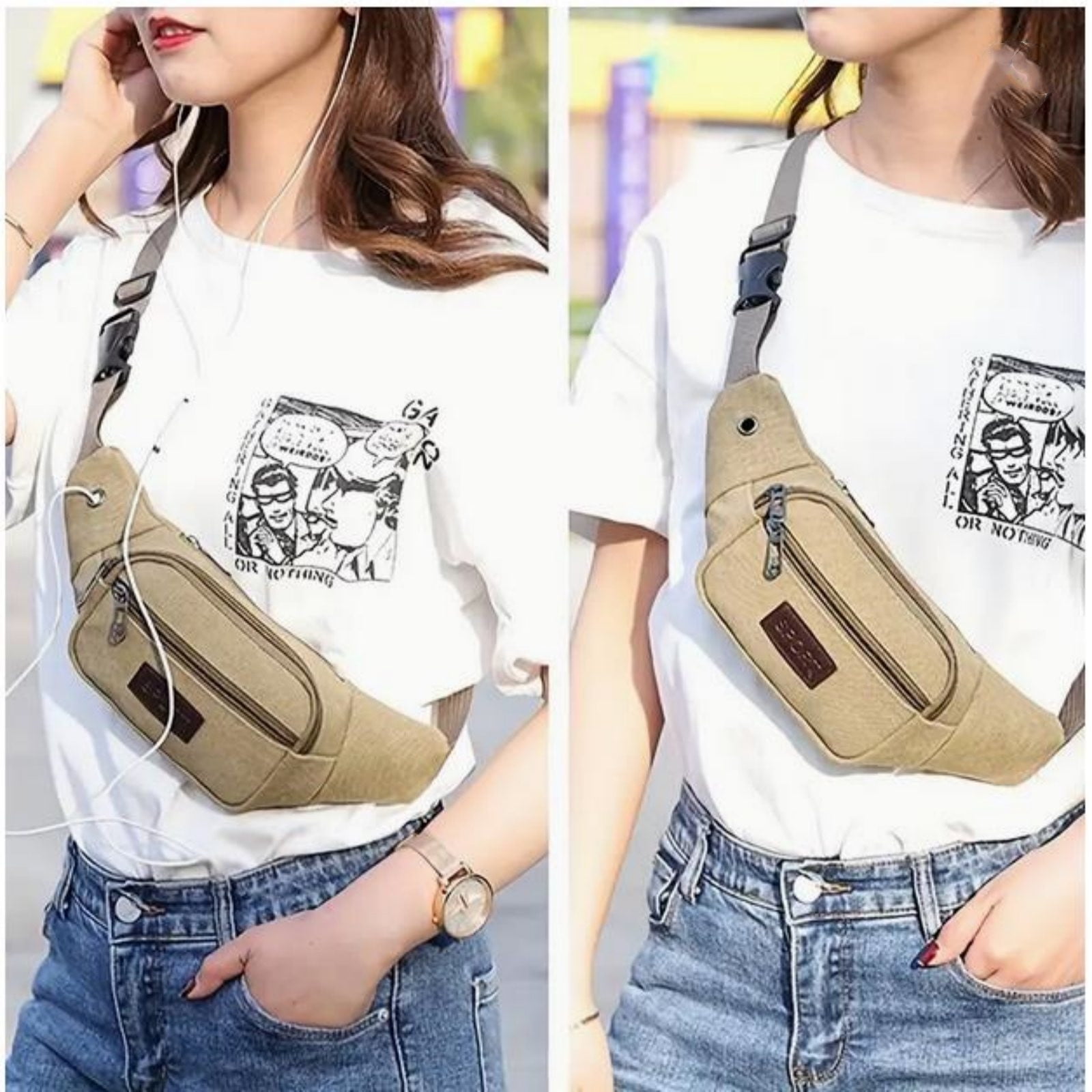 Sac de bras étanche à fermeture éclair, pochette réglable pour Sac de bras étanche à fermeture éclair, pochette réglable pour
