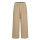 thumbnail image 4 of Pantalones lisos elásticos de cintura elástica para mujer: cintura media, bolsillos, corte recto, poliéster, ligeros, para combinar con camisetas/camisetas sin mangas., 4 of 6