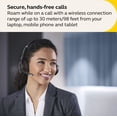thumbnail image 3 of Jabra Evolve 75 SE, Link380a UC Stereo - Auriculares Bluetooth con micrófono con cancelación de ruido, batería de larga duración y conectividad dual - Funciona con todas las demás plataformas - Negro, 3 of 5