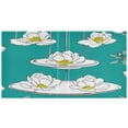 thumbnail image 2 of Spring Blossoms on Dishes 12.4x10.6in PVC Round Ring Binders, 2-Pack, D-Ring 3-Hole, Metal Clip, 2 of 10