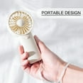 thumbnail image 3 of CIYISON Mini Portable Fan Handheld Fan Battery Operated Lightweight Small Pocket Fan, 3 of 12