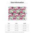 thumbnail image 5 of Yiaed Orchids Flowers Print Blanket Throw Blanket Soft Cozy Flannel Blanket for Home Bed Sofa Couch Chair-40"x30", 5 of 6