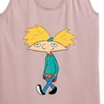 thumbnail image 3 of Hey Arnold! - Distressed Arnold - Women's Racerback Tank Top, 3 of 5