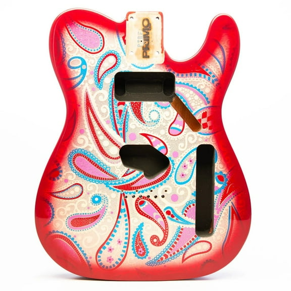 Allparts PRIMO® REPLACEMENT TELE® BODY - FIESTA PAISLEY