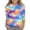 Multicolor, variant on Striped Tee Shirt for Teen Girl Elbow Sleeve Shirt Loose Fit Crewneck Top Color Block Tshirt Shirt Teen Clothes
