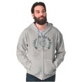 thumbnail image 5 of Woodsy Owl Clean Club Don't Pollute Zip Up Hoodie Men's Women's Brisco Brands S, 5 of 6
