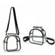 thumbnail image 5 of Bolsa de hombro ecológica transparente negra para mujeres TPU, 5 of 8