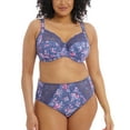 thumbnail image 4 of Elomi Morgan Stretch Lace Banded Underwire Bra (4110),36HH,Denim Floral, 4 of 5