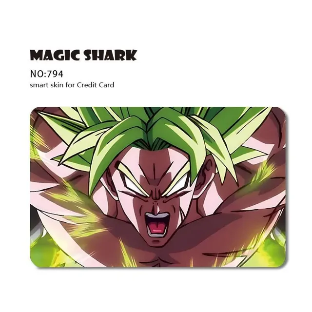 Fashion Cartoon Anime Game PVC Matte Film Sticker Case Skin for Credit Card Big Small No Chip 794 Small Chip