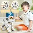 thumbnail image 2 of Robot Dog Toy,Intelligent Robot Dog,Robot Dog for Kids ,Remote Control Dog Toy Interactive Robot Pet,Robotics Toys,Programmable Sing & Dance Design Christmas Gifts Kids Age 3 5 4-13 Year, Gold, 2 of 6