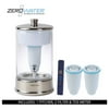 ZeroWater ZBD-040-1 2.5 Gallon 40-Cup Beverage Dispenser Water Filter Pitcher and TDS Meter Ready Pour Technology with (2) ZR-001 Replacement Filters