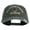 Dk Green, variant on 1st Marine Division Veteran Embroidered Washed Solid Pigment Dyed Cotton Twill Brass Buckle Cap - Black OSFM