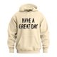 thumbnail image 4 of MHFRRA Sudadera con Capucha Gráfica Divertida, Informal, Cómoda y con Estampado de Letras para Uso Diario y Actividades Al Aire Libre Beige, 4 of 6
