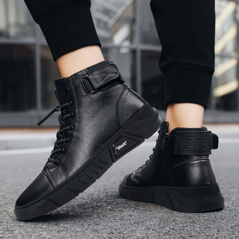Mens british shop style boots