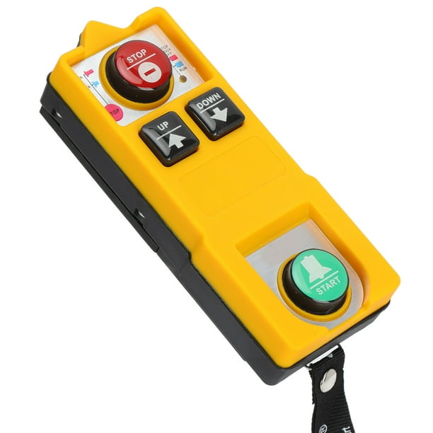 Hoist Controller, 800MHz Crane Remote Control 2 Key Switch 3 Proofing