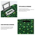 thumbnail image 3 of Gukieu Happy St. Patrick's Day Print Suitcase Protective Cover, Elastic Zipper Buckle Suitcase Protective Cover, Suitable for Travel, Business Trip-Large, 3 of 7