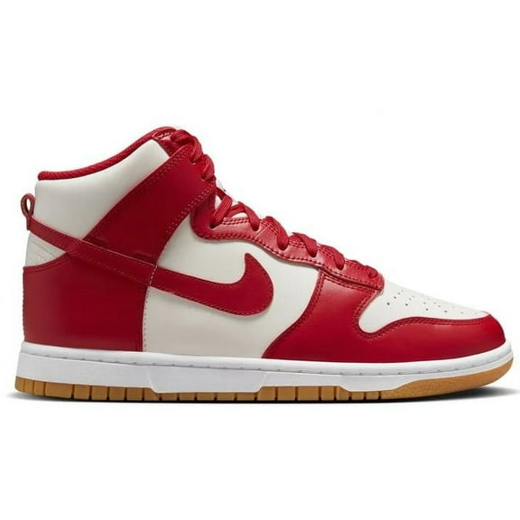 Women's Nike Dunk High Sail/Gym Red-Light Brown (DD1869 114) - 7.5