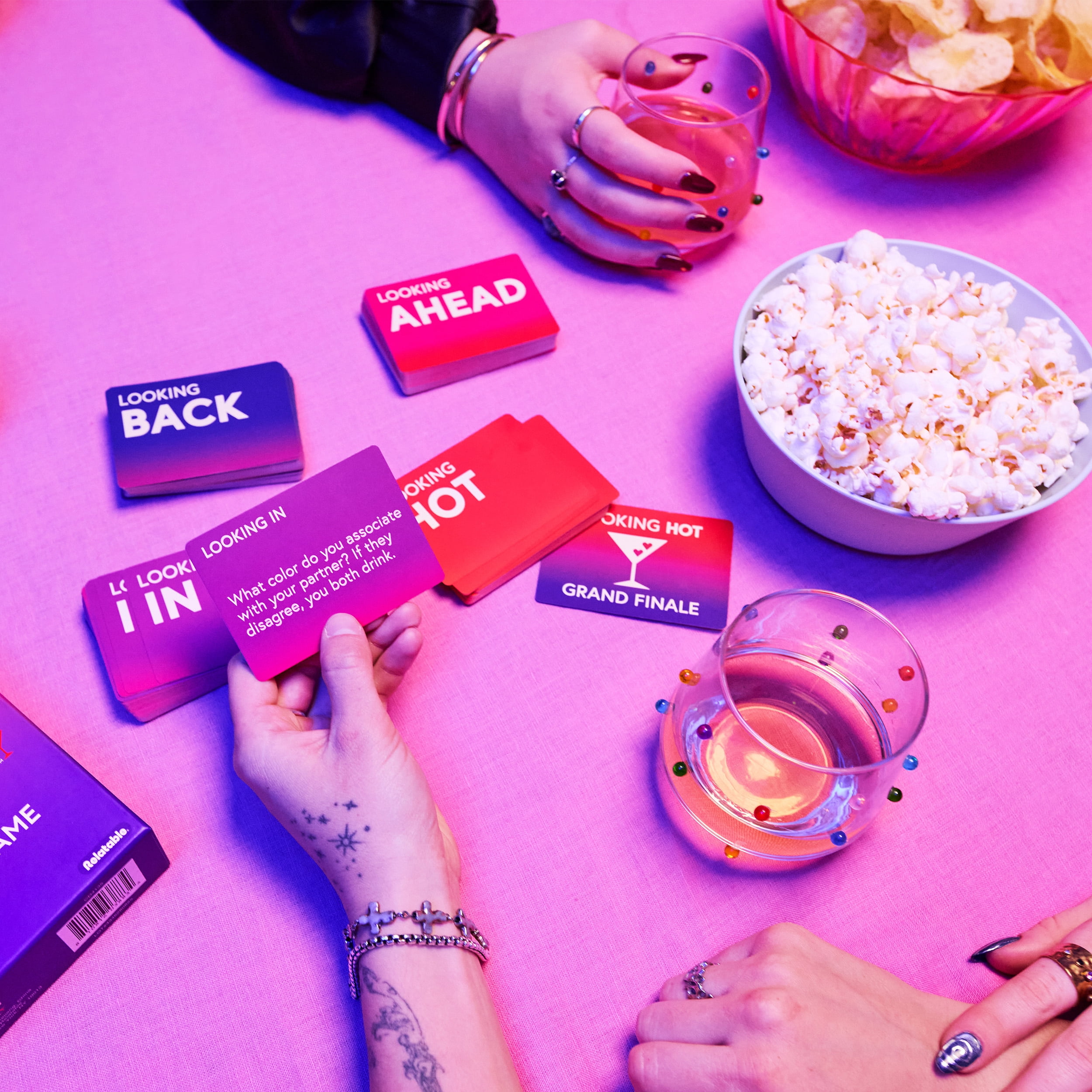 Love Laugh Drink by What Do You Meme? – A Fun and Romantic Drinking Game for Couples, Great for Date Night and Adult Party Games
