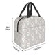 thumbnail image 3 of Easygdp Rabbit And Heart Bolsa Térmica Premium - Tela Oxford Impermeable, Gran Capacidad, Bolsillo Frontal, Unisex para Trabajo, Escuela, Actividades al Aire Libre y Picnics, 3 of 8