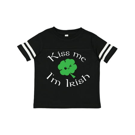 

Inktastic Kiss Me I m Irish Gift Toddler Boy or Toddler Girl T-Shirt