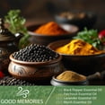 thumbnail image 5 of PHATOIL Black Pepper Essential Oils for Diffusers Humidifier 100% Pure Natural Aromatherapy Massage Bath Sleep Relaxation 30ml/1.01 fl.Oz, 5 of 7