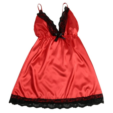 Aofany Womens Chemise Nightgown Sleepwear Night Gown for Ladies Nighties Babydoll Lingerie Dress