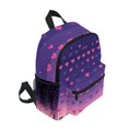 thumbnail image 2 of FORMRS Kids School Backpack with Front Zippered Pocket 12" Student Travel Daypack, Gradient Love, 2 of 6