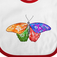 thumbnail image 4 of Inktastic Artistic Butterfly Boys or Girls Baby Bib, 4 of 4