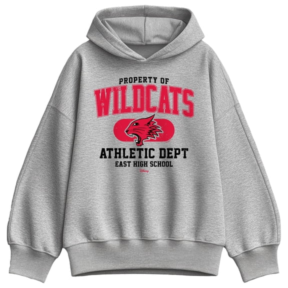 High School Musical - Property Of Wildcats - Women's Oversized Fleece Hoodie Sweatshirt