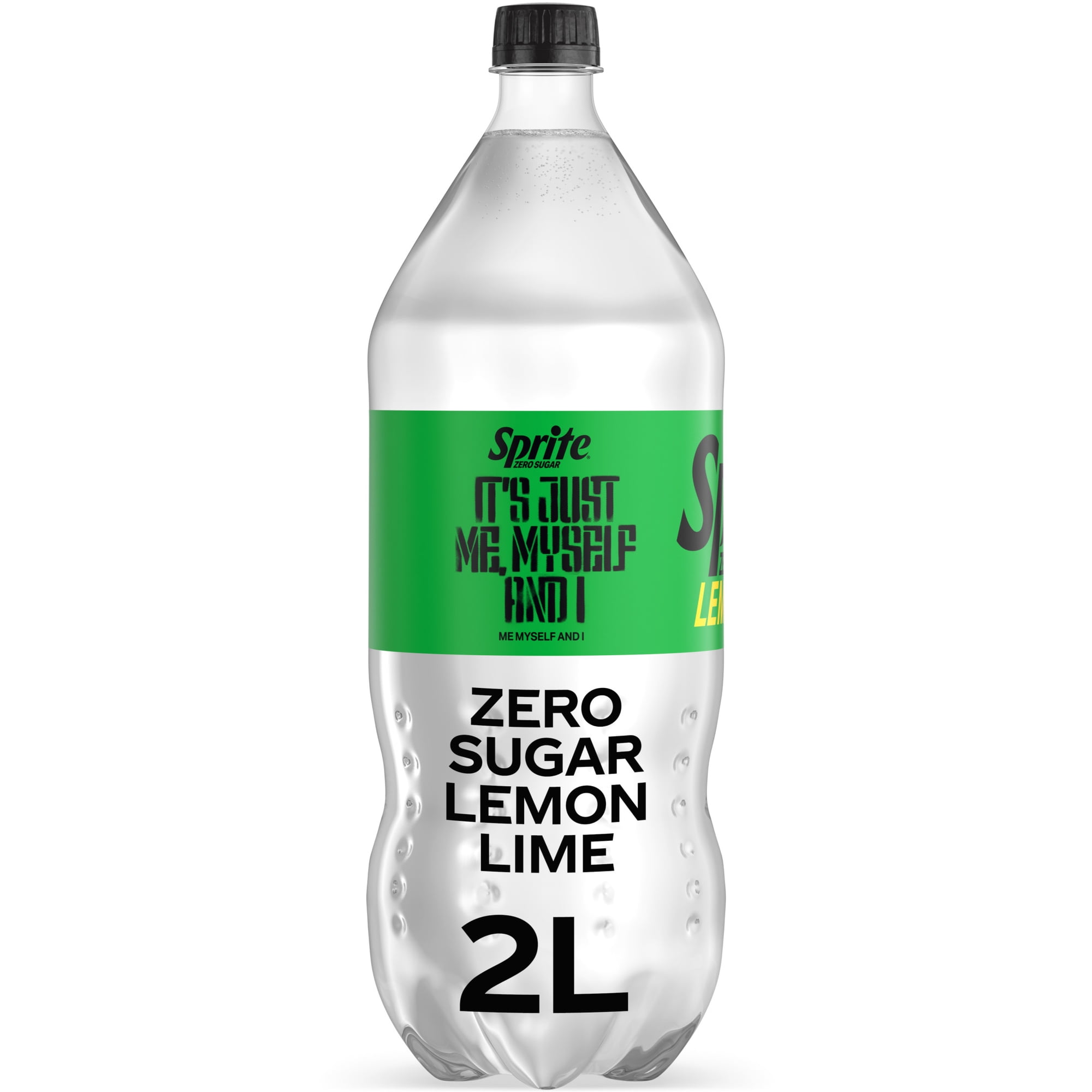 Sprite Zero Sugar Lemon-Lime Caffeine Free Soda Pop Bottle, 2 Liters