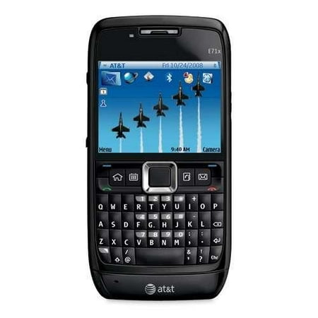 Nokia E71x Unlocked GSM Cell Phone - 3G, QWERTY Keyboard, 2.3" LCD, Bluetooth, W