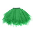 thumbnail image 2 of Tutu Skirts for Women 80's Tutu Skirt Layered Tulle Petticoat Halloween Tutu, 2 of 4