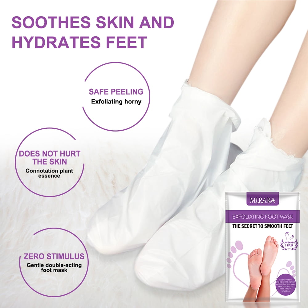 Buy Lavender Foot Peel Mask by SEFUDUN Feet Peeling Mask for Repair