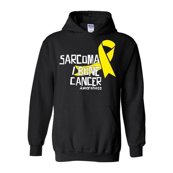 NIB - Women Sweatshirts and Hoodies - Sarcoma Bone Cancer Awareness Ribbon