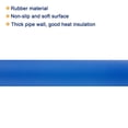 thumbnail image 3 of Uxcell Pipe Insulation Foam Tube Heat Preservation for Handle Grip Support 0.87 x 1.26" Blue, 3 of 7