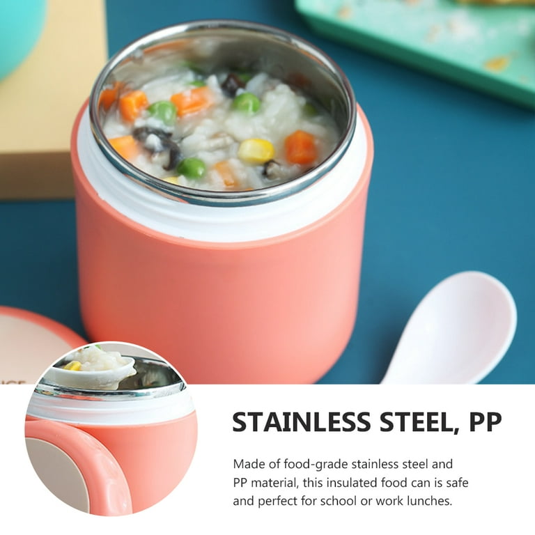 NOLITOY 3pcs Mini Breakfast Cup Insulated Food Jar Portable Food Cup  Insulated Soup Portable Soup Cup Vacuum Insulated Water Bottle Mini Food  Warming