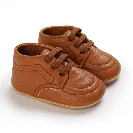 kakina CMSX Baby Boys Girls Casual Soft Sole Shoes Infant Moccasins Oxford Loafers Flat Sports Shoes Anti-Slip Toddler Walking Dress Shoes 6-12 Months