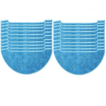 Detetap 6 spazzole laterali di ricambio per Ilife V8 V80 V8S X800 X785 X750 A9S A7 Robot Aspirapolvere Accessori 3 paia sinistra e destra blu e giallo