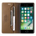 thumbnail image 3 of Allytechgroup Wallet Case for iPhone 7 / 8 / SE 2022 & 2020, Slim Lightweight PU Leather Stand Flip Phone Case with Credit Card Slot Shockproof Protective Back Cover for Women Men, Brown, 3 of 9