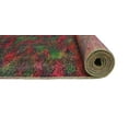 thumbnail image 7 of Vintage Badreddi Pink/Green Runner, 2'9" x 8'5", 7 of 7