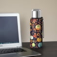 thumbnail image 5 of 20 Oz Fall Pumpkins Leaves Pattern Coffee Tumbler Double Wall Insulated Stainless Steel Water Bottle | Metal Reusable Thermoses Flask with Cup Cap | Leak & Sweat Proof with Anti-Dust Lid, 5 of 7