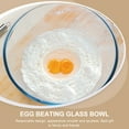 thumbnail image 5 of Gymnture Clear Glass Mixing Bowl for Fruit Salad, Cereal, and More, 5 of 10