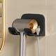 thumbnail image 1 of Soporte de pared para secador de pelo | Instalación sin taladro con adhesivo | Organizador de baño impermeable y resistente a la humedad para secador y cable, 1 of 6