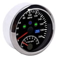 thumbnail image 6 of NFTIGB 85mm (3.38 inches) 0-200MPH GPS Speedometer and 0-8000 RPM Digital Tachometer Gauge with Adjustable Overspeed Alarm Red Backlight for Car Boat Marine Yacht RV Truck Universal Fitment Black, 6 of 9