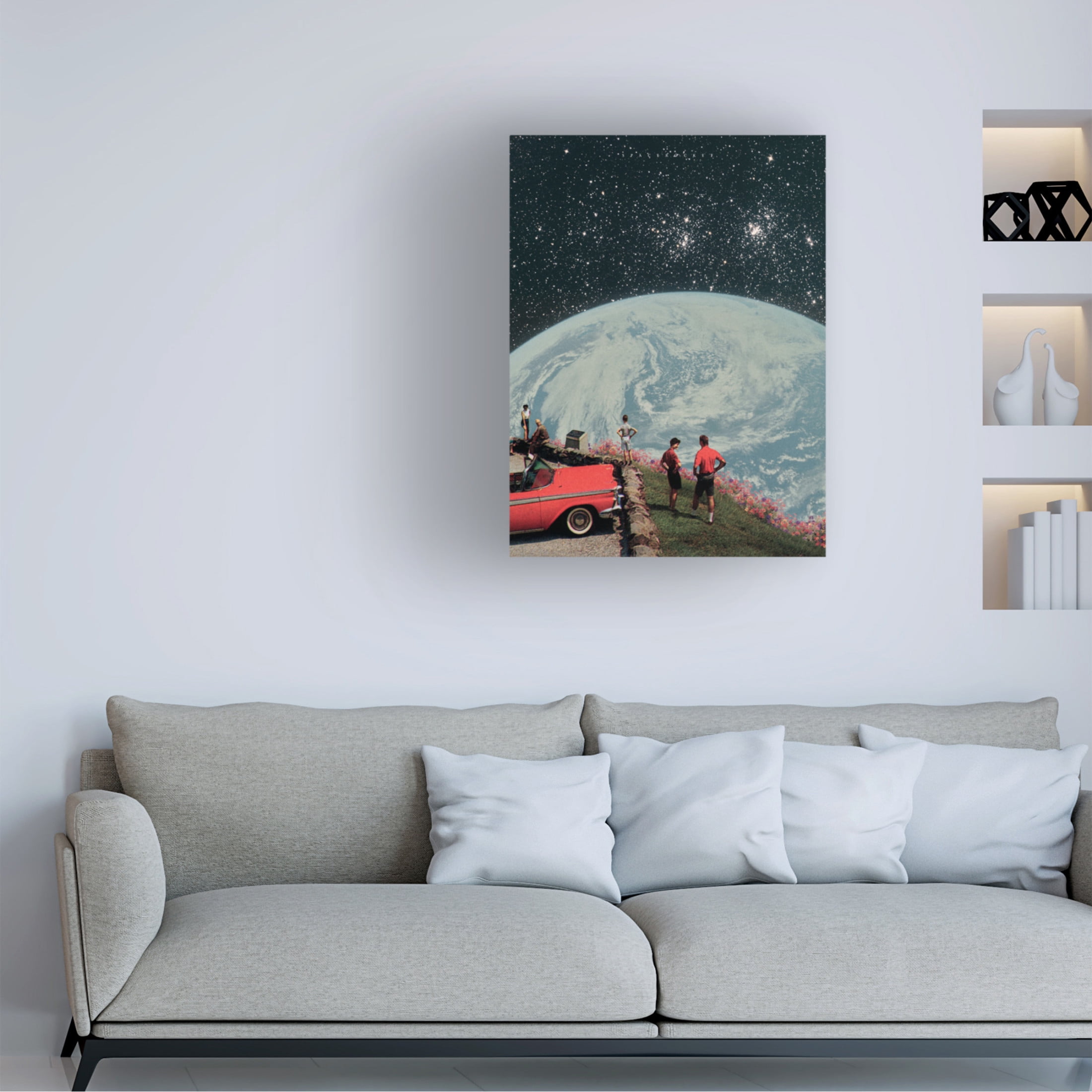Trademark Fine Art spacerocket art 312 Canvas Wall Art