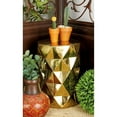 thumbnail image 2 of Shimmering Ceramic Gold Stool, 2 of 3