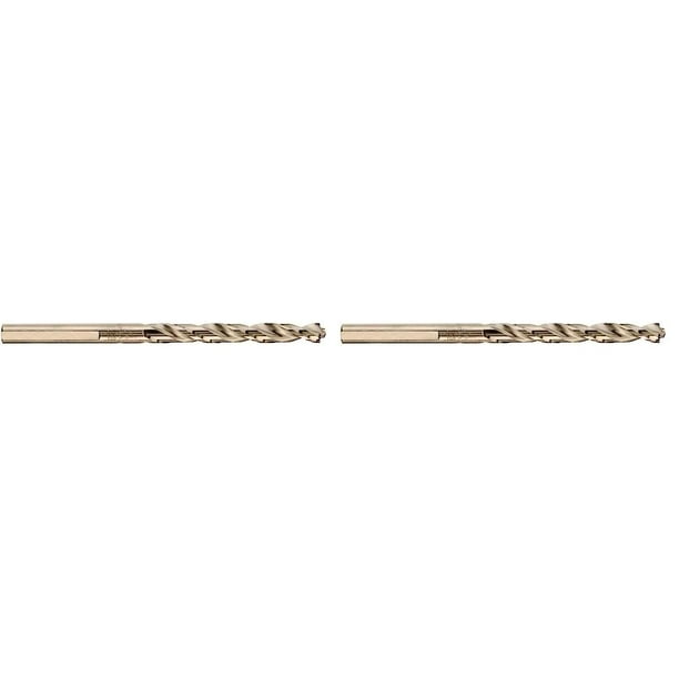Broca helicoidal DEWALT DW1930, 15/32 pulgadas, óxido ferroso dorado