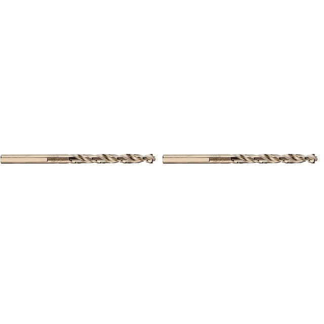 Broca helicoidal DEWALT DW1930, 15/32 pulgadas, óxido ferroso dorado