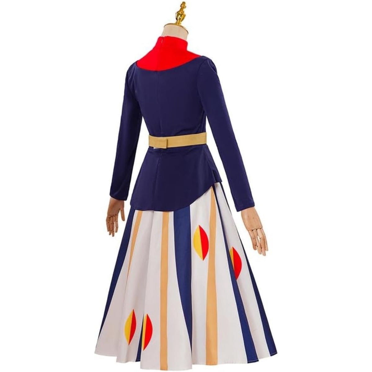 Women's Retro-Inspired Franny Robinson Costume Set - Printed Top & Skirt Outfit
