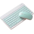 thumbnail image 1 of LEEYNEER Bluetooth Keyboard and Mouse For iPad Xiaomi  Huawei Phone Tablet Slim Mini Wireless Keyboard For  IOS Windows, 1 of 2